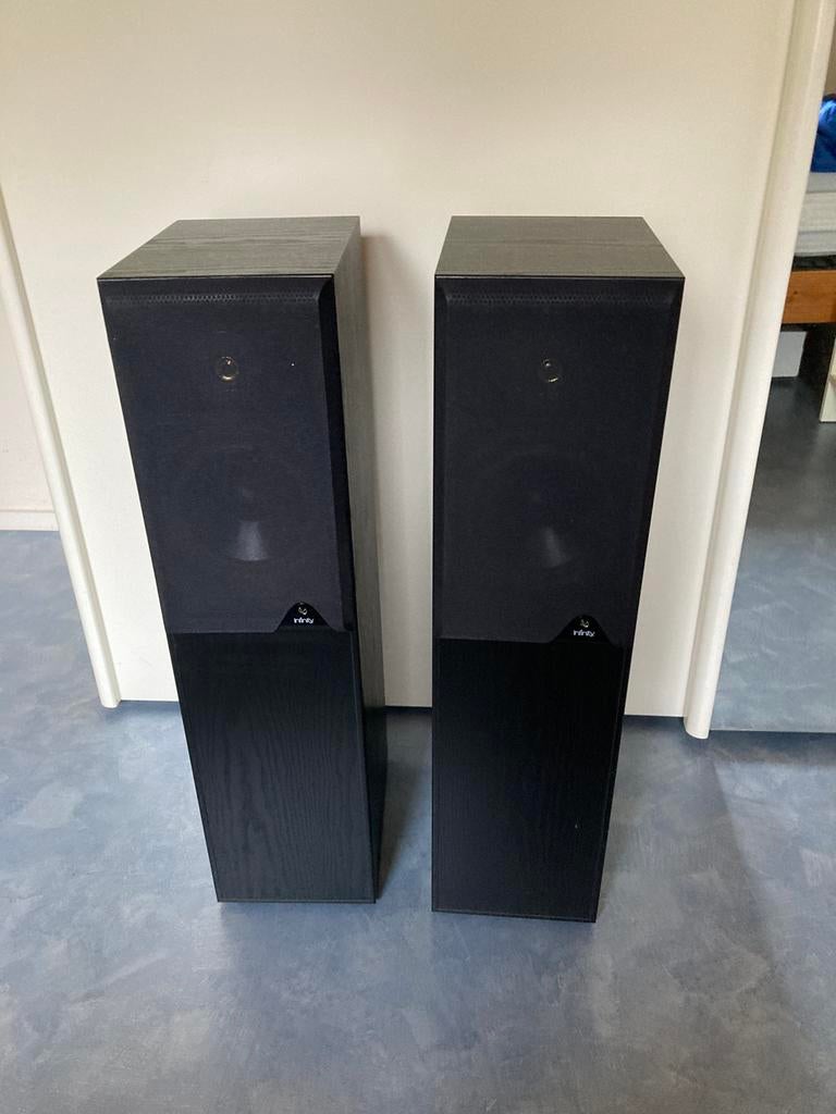 Boxen Infinity Reference 31 MK2, zuilen, 100 Watt, Audio, Tv en Foto, Luidsprekers, Gebruikt, 60 tot 120 watt, Front, Rear of Stereo speakers