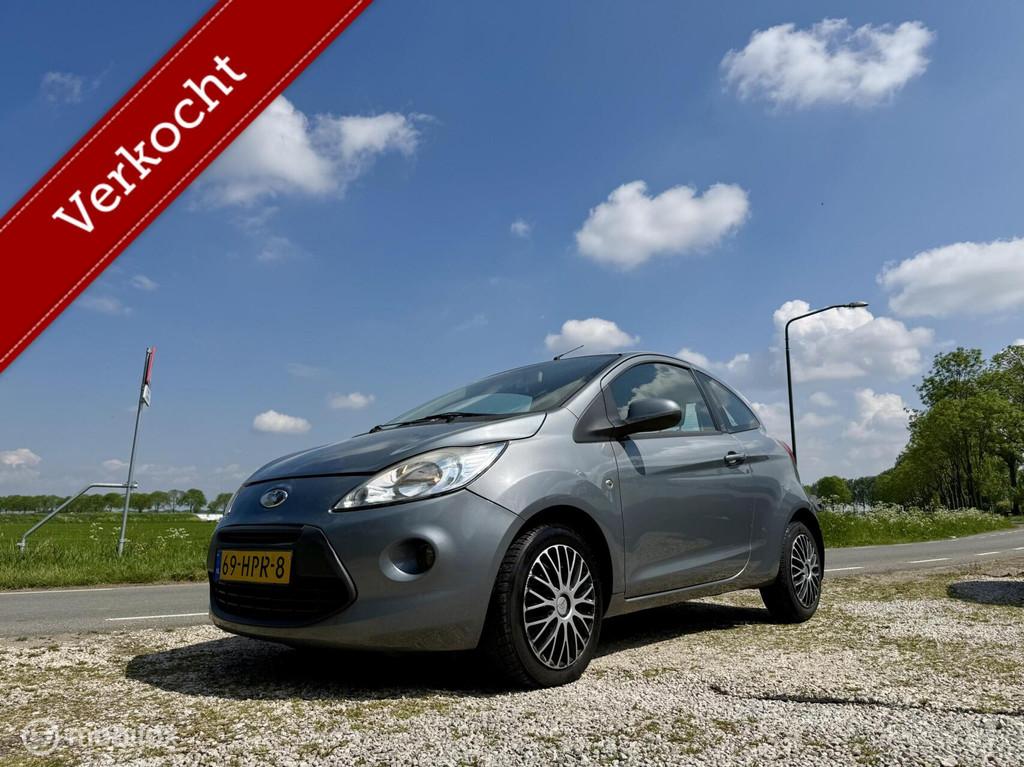 Ford Ka 1.2 Titanium, BJ 2009, APK Mei 2027, Airco, Zuinig, Voorwielaandrijving, Gebruikt, 4 cilinders, 4 stoelen