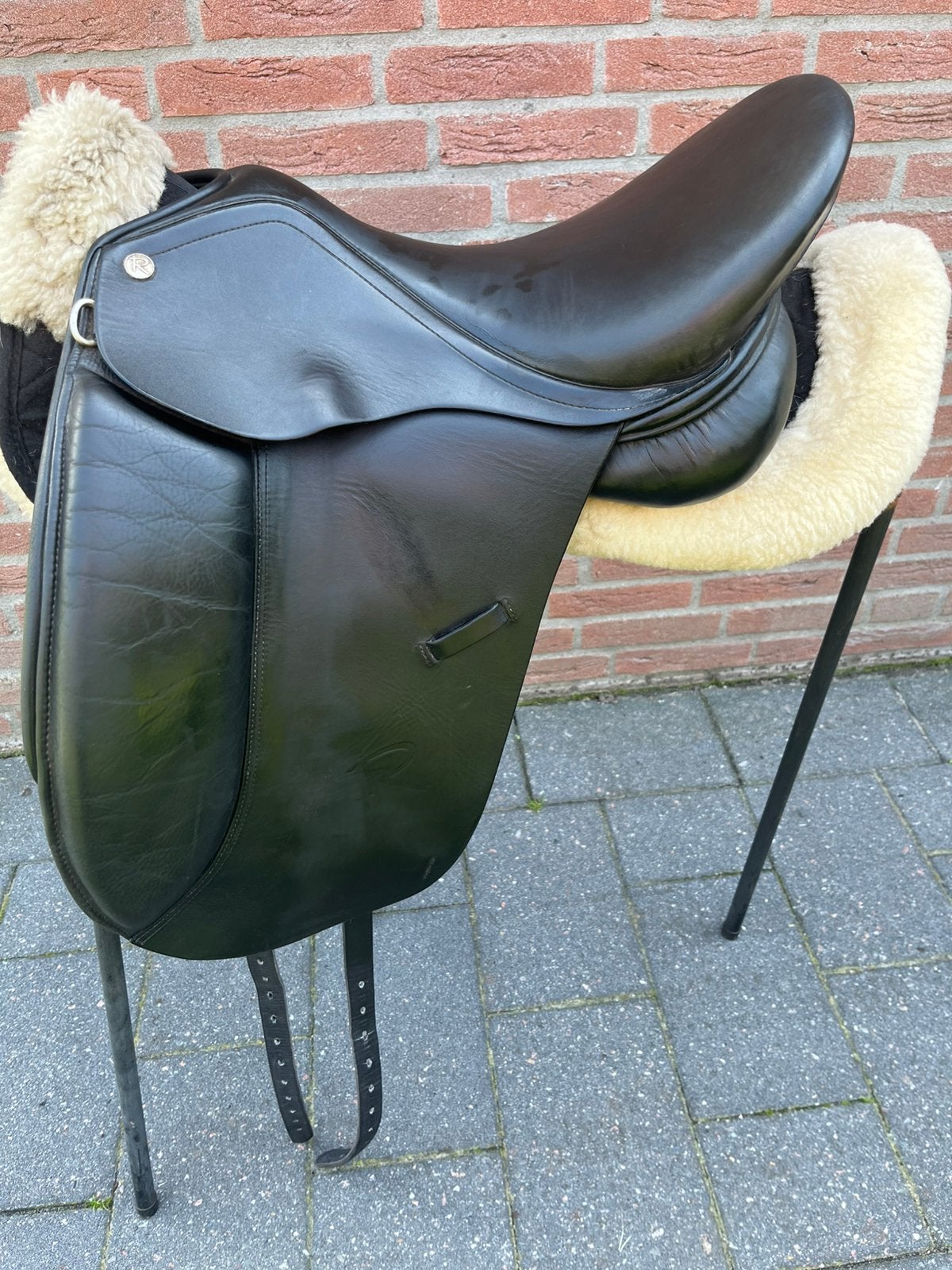 Rossner Boston 17 inch dressuurzadel frnase kussens, ., M (17 inch), Rossner, Ophalen of Verzenden