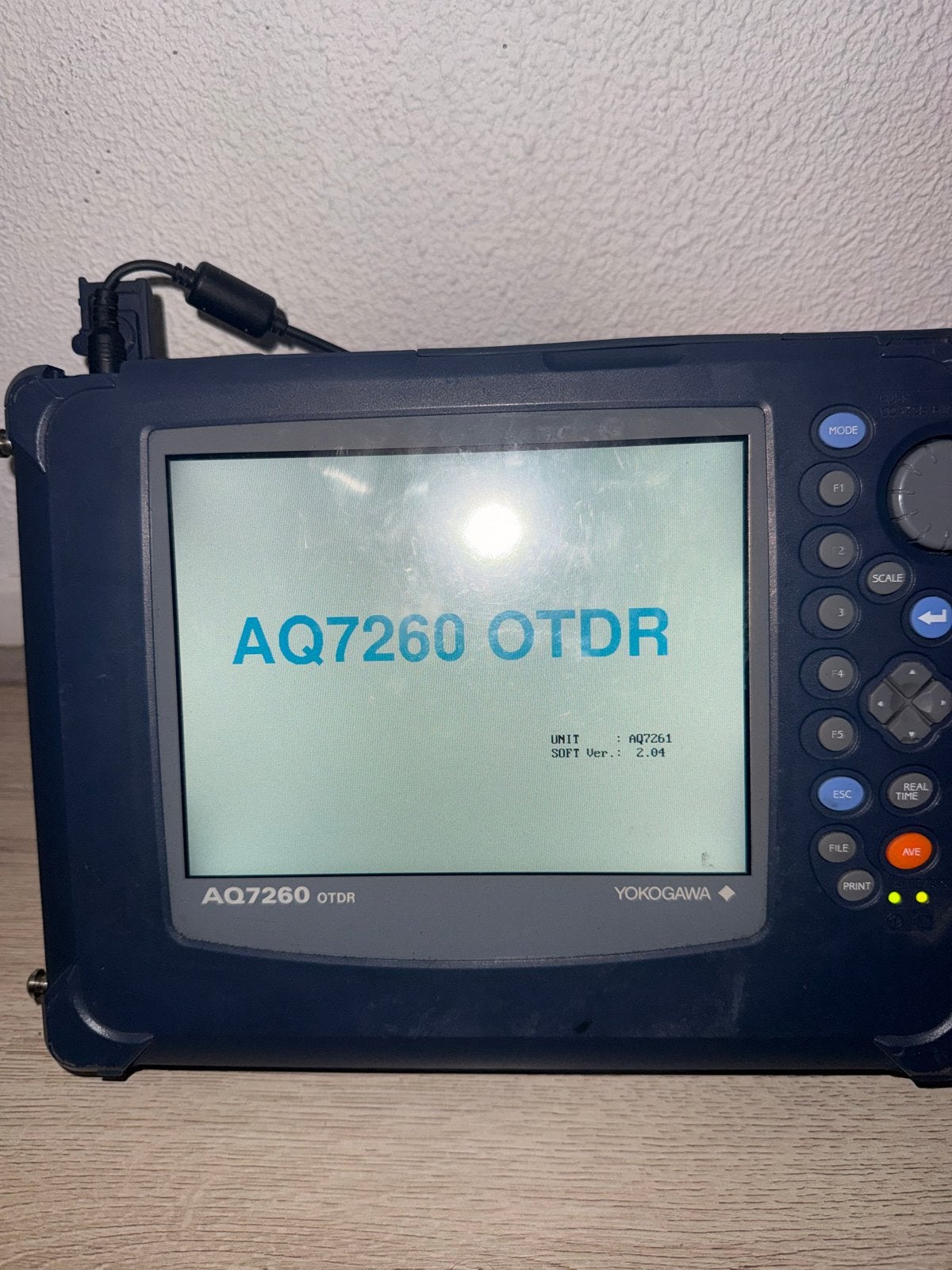 Yokogawa AQ7260 OTDR Glasvezel Tester + Koffer, Ophalen of Verzenden, Gebruikt, Video