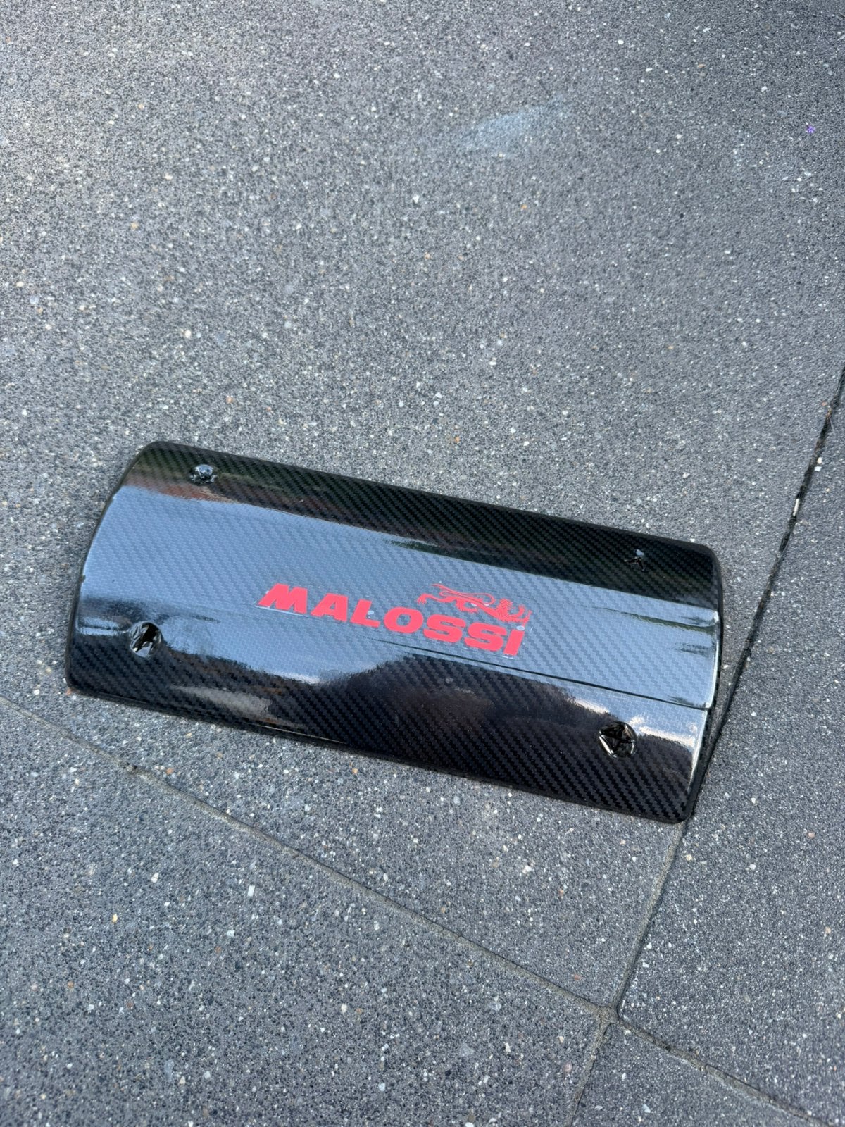 Sm06 hitteschild met carbon folie, Ophalen of Verzenden, Zo goed als nieuw, Uitlaat, Piaggio
