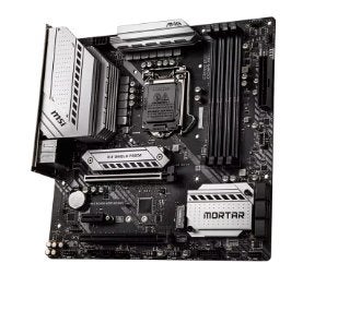 MSI MAG B460M Mortar Moederbord met Socket LGA 1200, Ophalen of Verzenden, Gebruikt