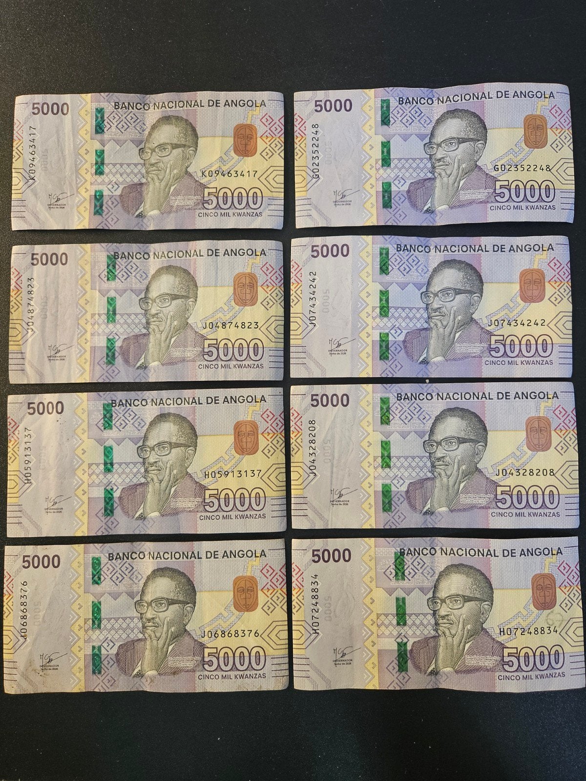 Angola pick W164 2026  per stuk, Postzegels en Munten, Verzenden, Overige landen, Los biljet