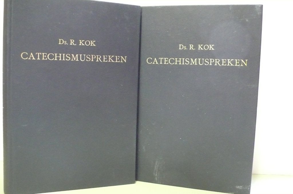 Ds.R.Kok - Catechismus preken 52 preken, Boeken, Ophalen of Verzenden, Gelezen, Christendom | Protestants