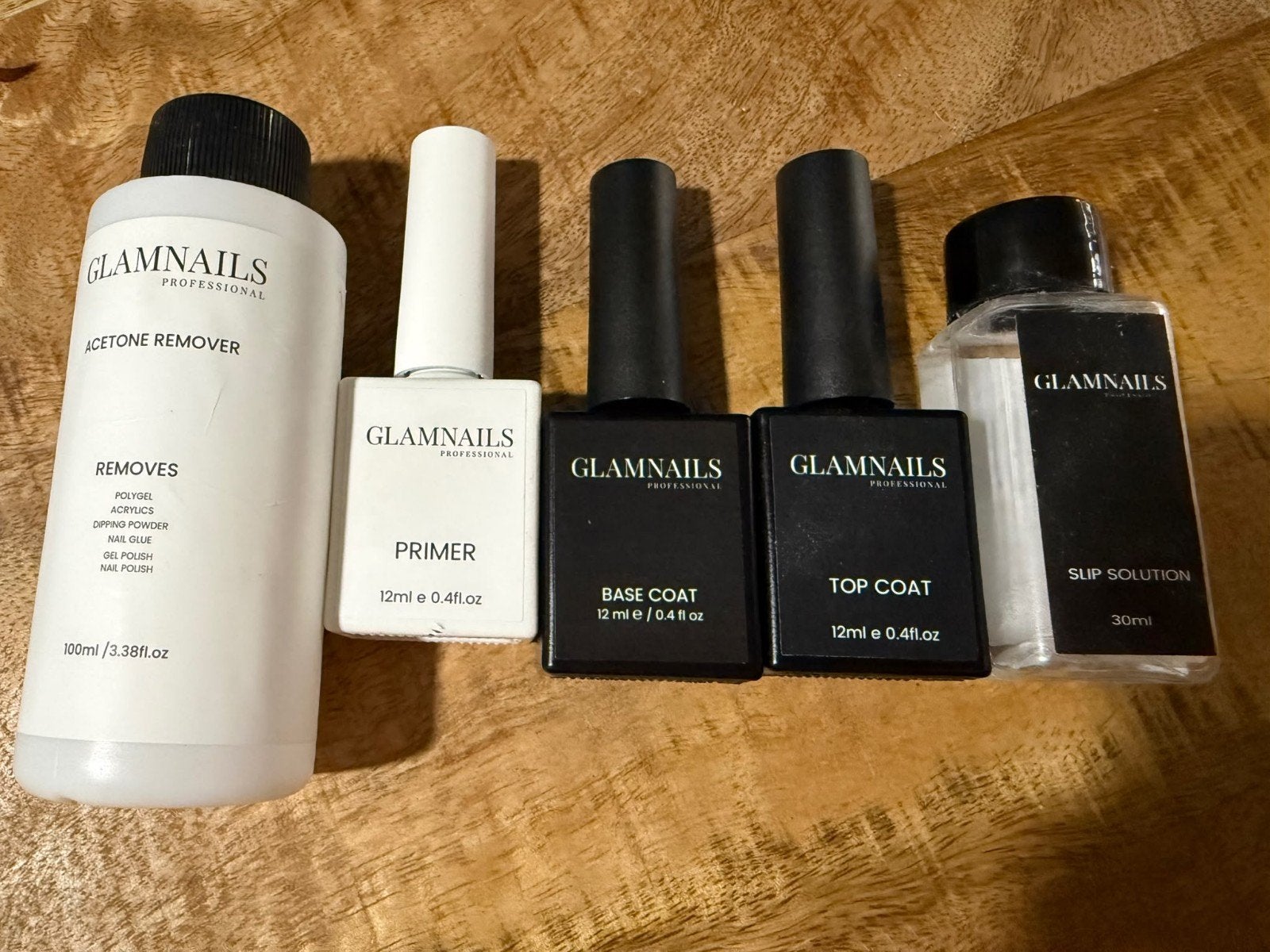 glamnails starterset., Sieraden, Tassen en Uiterlijk, Ophalen of Verzenden, Zo goed als nieuw, Gehele gezicht