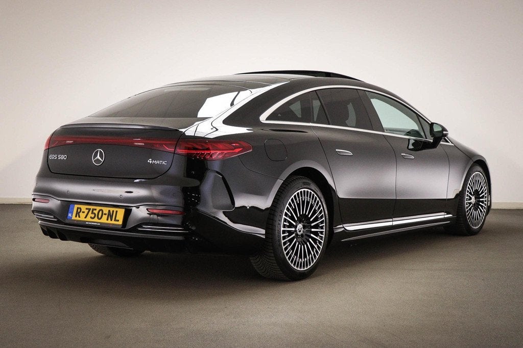 Mercedes-Benz EQS 580 4MATIC AMG Line 108 kWh | SOH 98% | PA, Auto's, Mercedes-Benz, Automaat, Parkeerassistent, Stof, Met garantie (alle)
