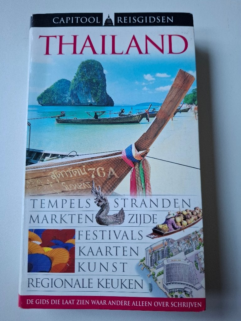 Capitool Reisgids Thailand - Tempels, Stranden, Markten, Capitool, Ophalen of Verzenden, Reisgids of -boek, Azië