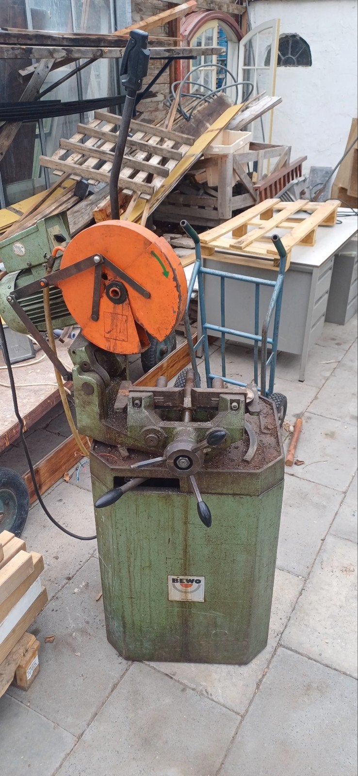 Bewo 315 zaagmachine, Doe-het-zelf en Verbouw, Gereedschap | Zaagmachines, Gebruikt, Cirkelzaag, 70 mm of meer, Ophalen of Verzenden