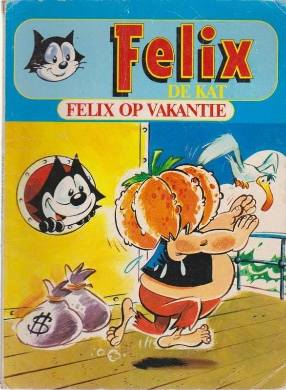 Felix de Kat # 5 stripboeken - zie foto's, Meerdere stripboeken, Ophalen of Verzenden, Gelezen