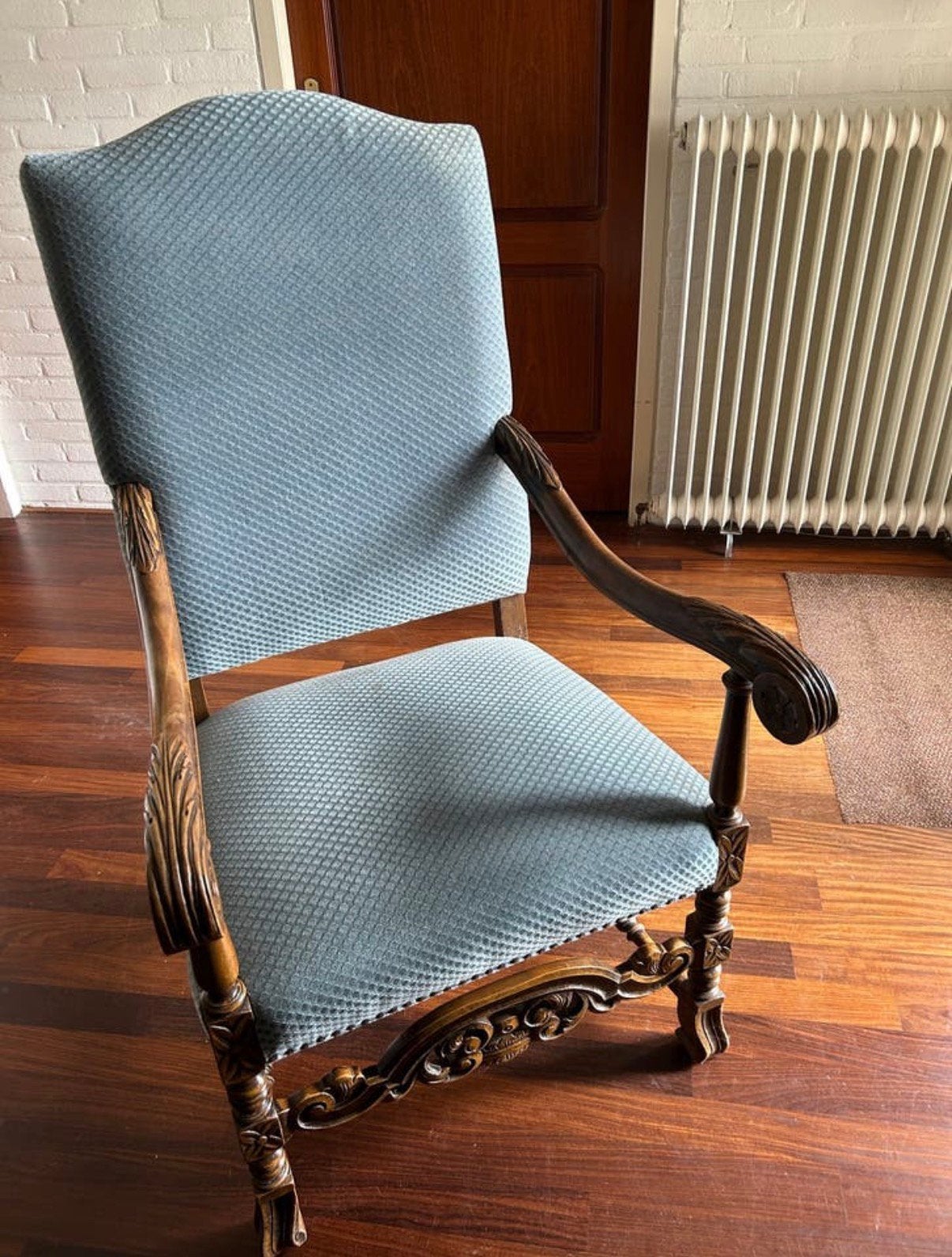 2 Kasteel stoelen, Antiek en Kunst, Antiek | Meubels | Stoelen en Banken, Ophalen