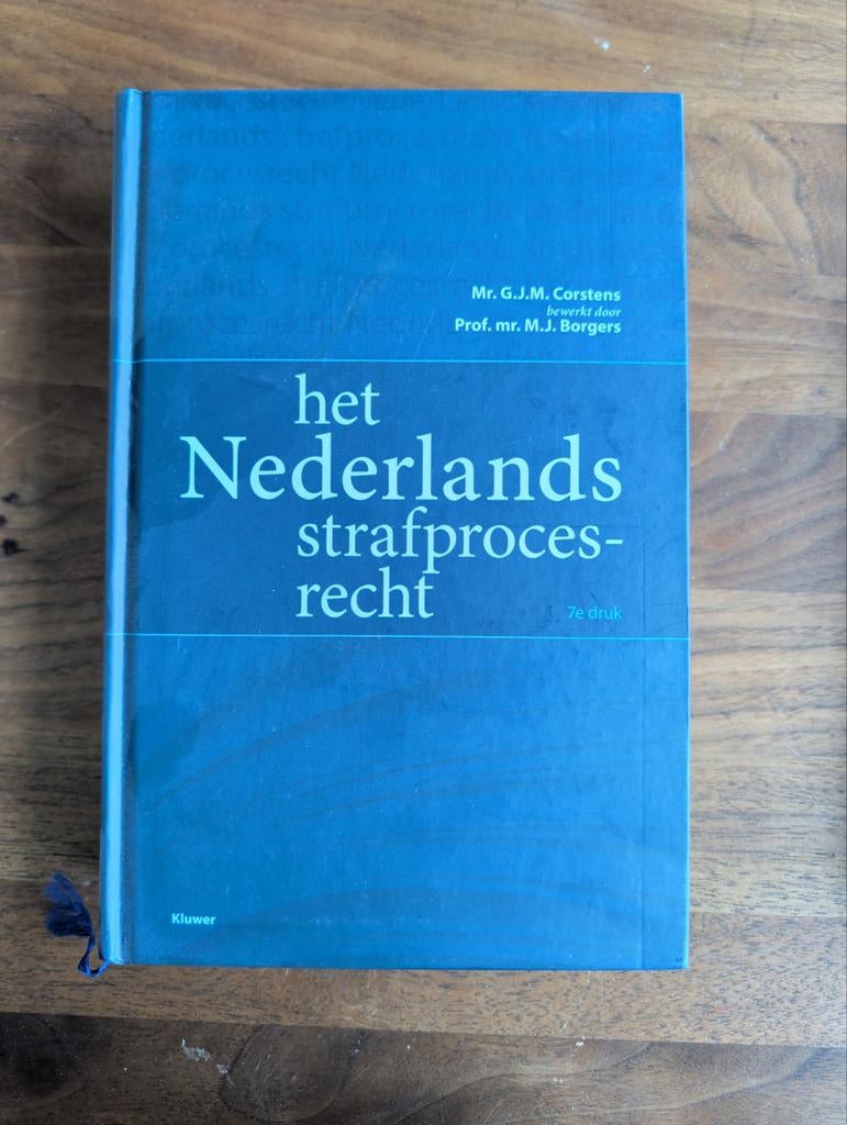 Het Nederlands Strafprocesrecht - 7e druk - nieuwstaat, Boeken, Gelezen, Ophalen of Verzenden, WO, Gamma