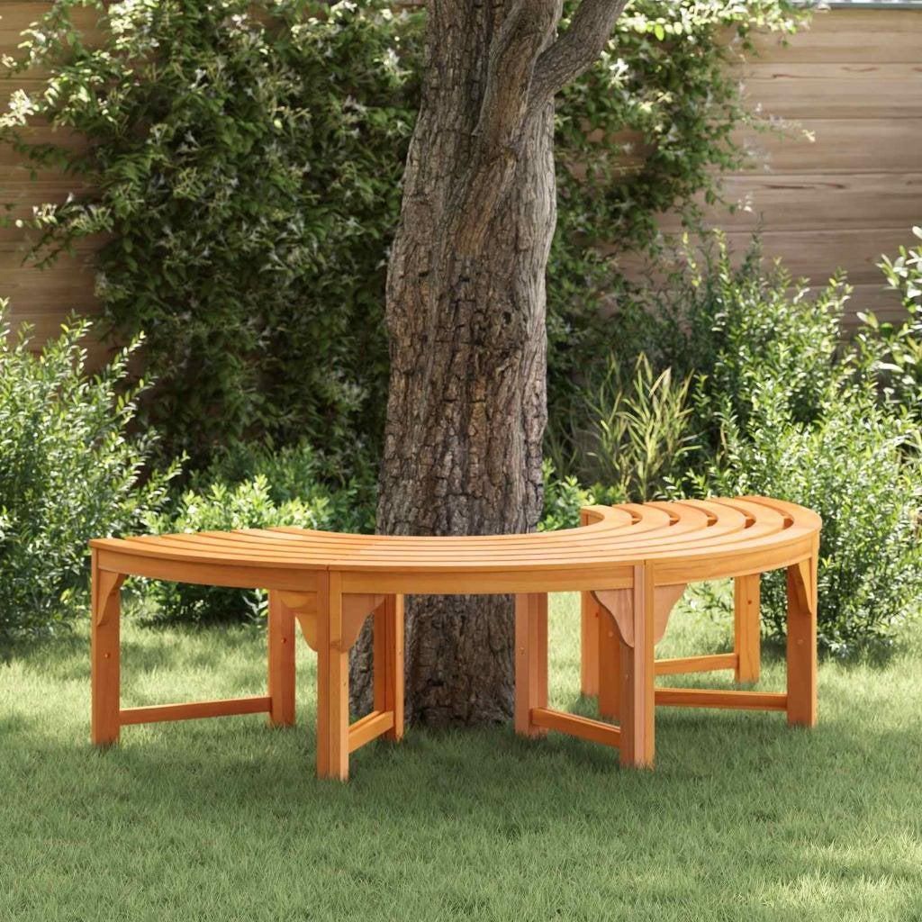 Boombank parkbank halfrond rond hout ø160 GRATIS BEZORGD!, Verzenden, Nieuw, Nvt, Nvt