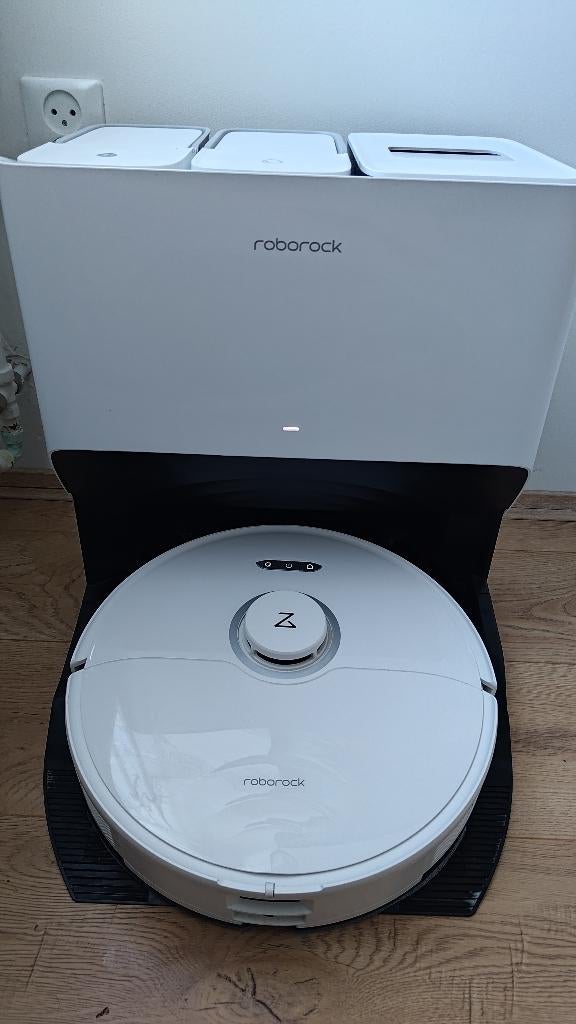 Roborock S8 Pro Ultra - Wit - Volautomatisch Dock, Witgoed en Apparatuur, Stofzuigers, Ophalen, Zo goed als nieuw, Robotstofzuiger