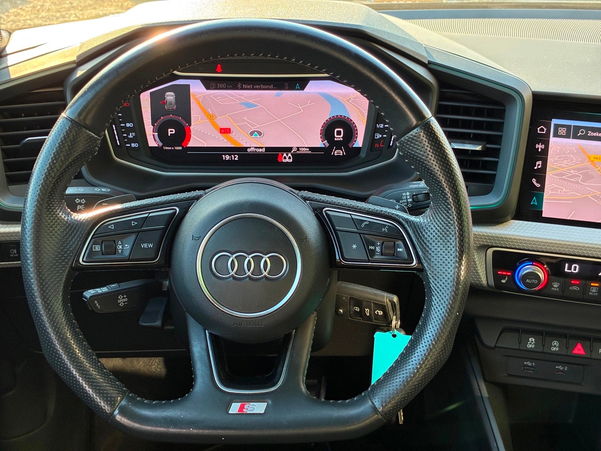 Audi A1 Sportback 30 TFSI S Line edition one|2e Eigenaar|Aut, Auto's, Audi, Euro 6, 116 pk, Automatische klimaatregeling, Bedrijf