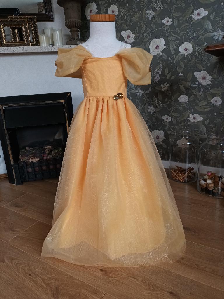 prinsessen jurk bell nieuw maat 86 kinderen, Ophalen of Verzenden, Nieuw, 104 of kleiner, Meisje