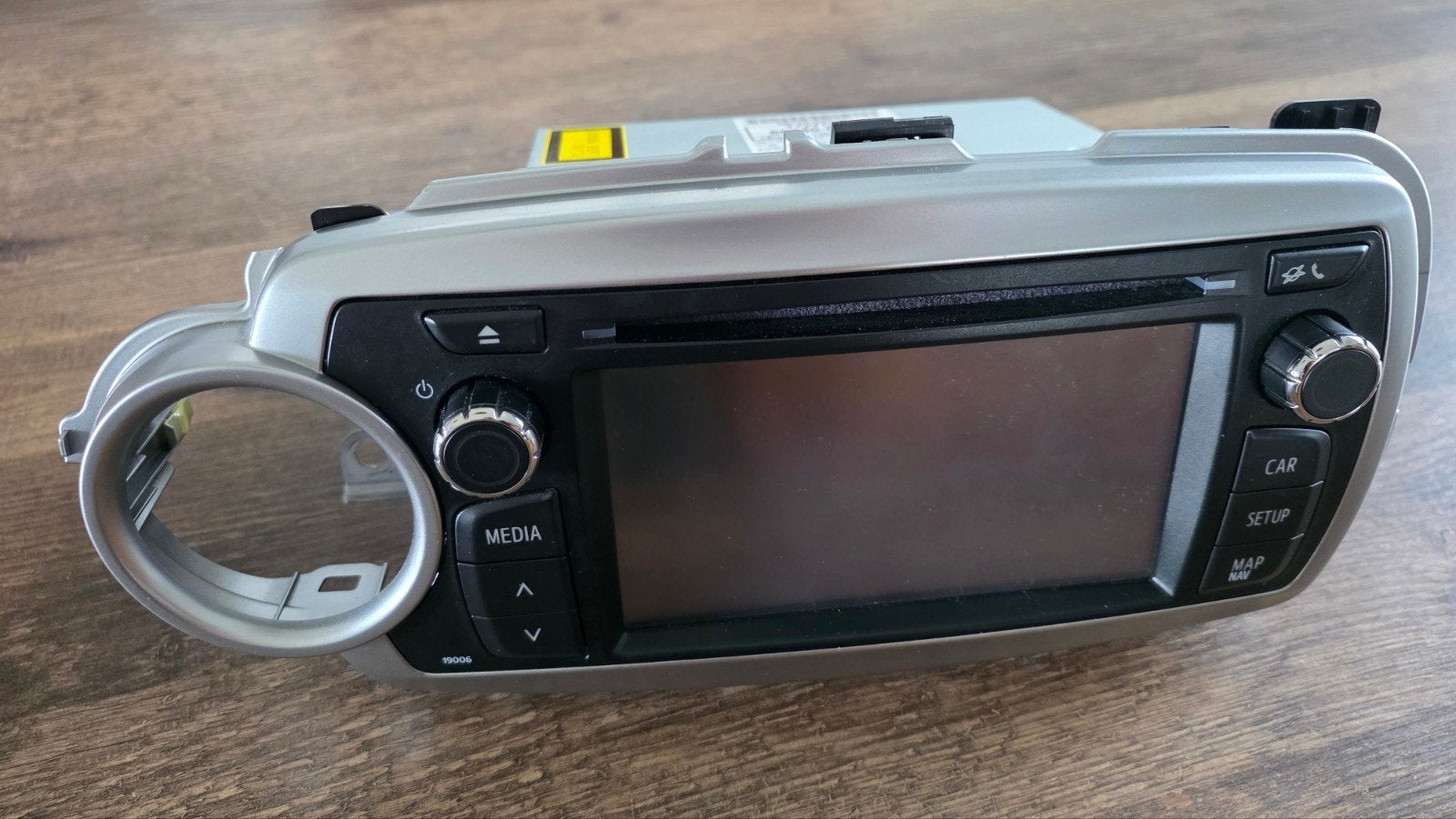 Originele Toyota Yaris autoradio, Auto diversen, Autoradio's, Ophalen of Verzenden, Gebruikt