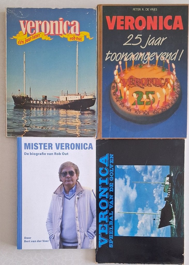 Radio Veronica boeken., Boeken, Muziek, Gelezen, Overige onderwerpen, Ophalen of Verzenden