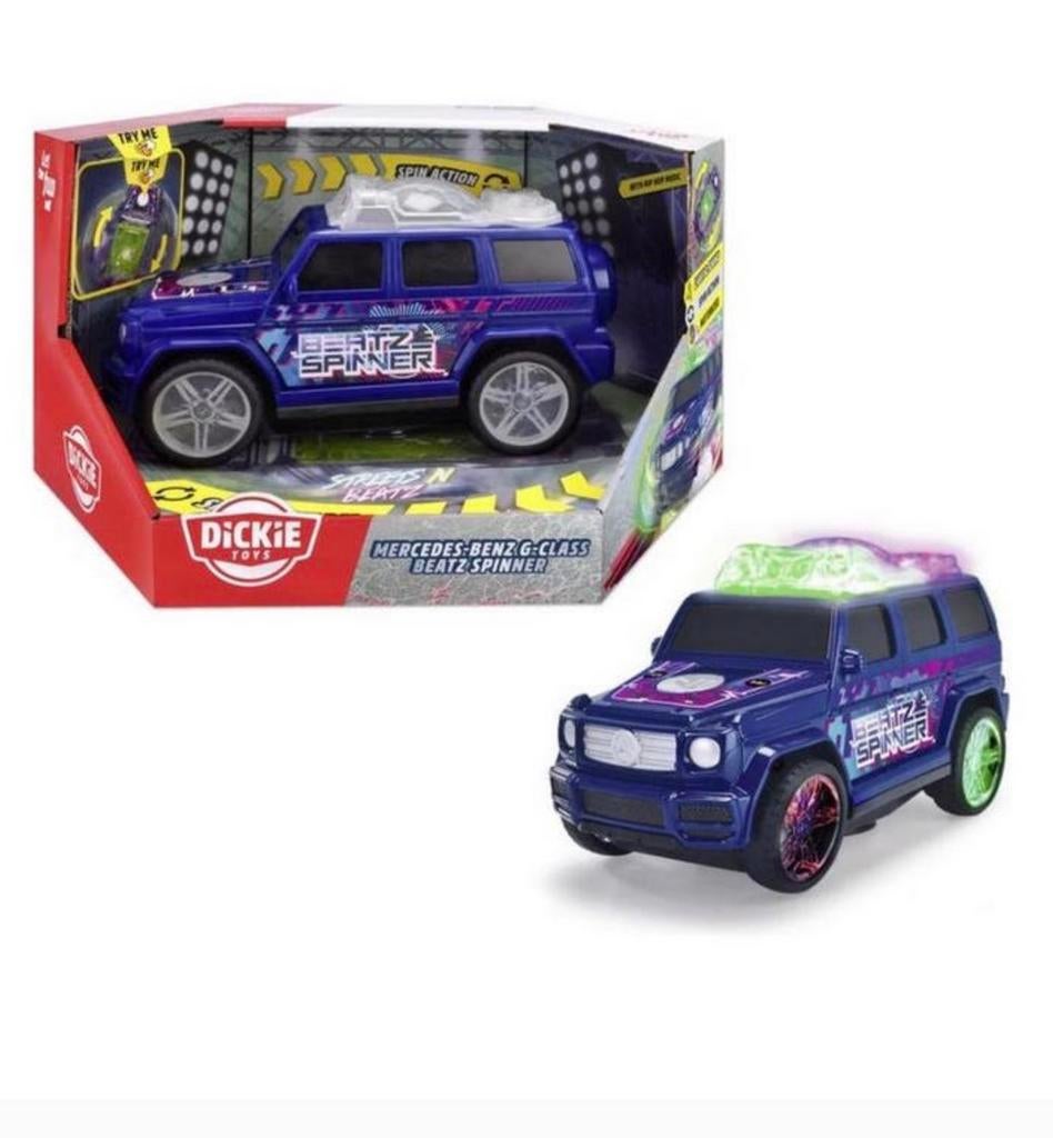 Dickie Toys Beatz Spinner Mercedes G dansende auto + muziek, Nieuw, Ophalen of Verzenden, H, H
