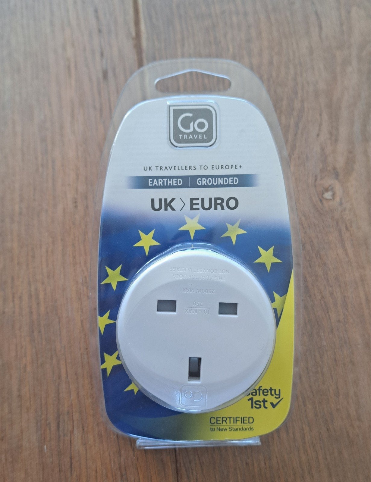 UK to EURO adaptor - new, Ophalen of Verzenden