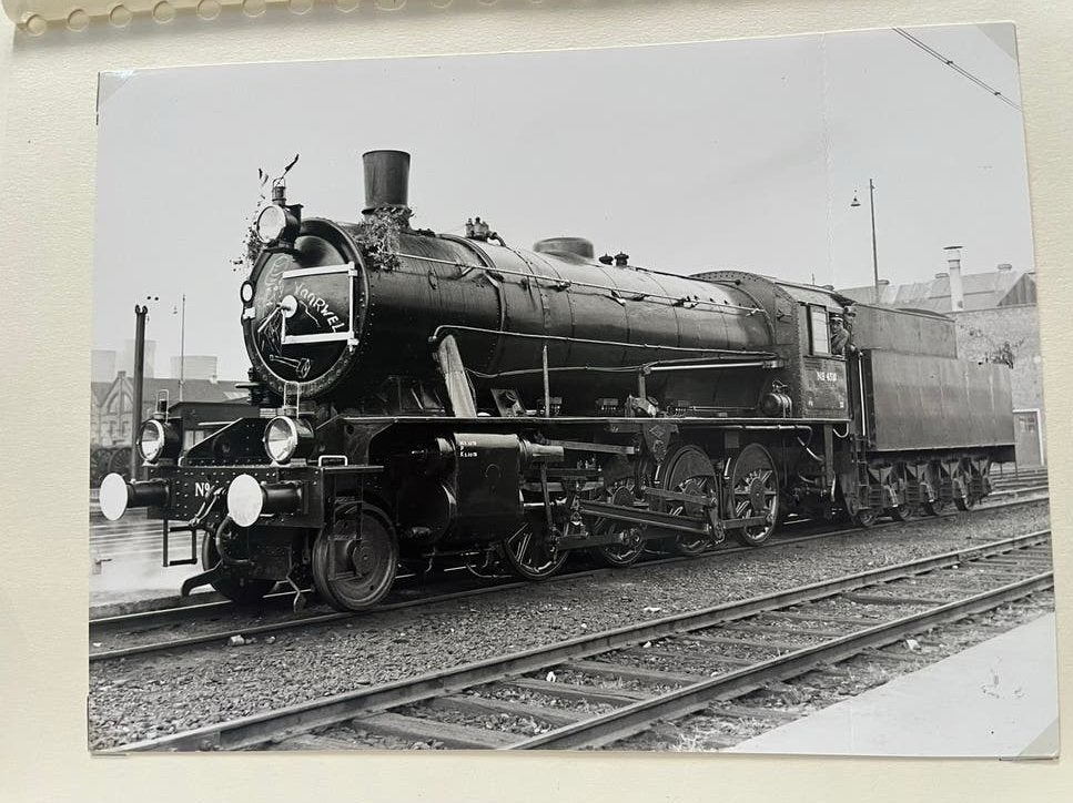Va 75 foto’s van oude locomotieven, Ophalen of Verzenden, Zo goed als nieuw, Trein, Kaart of Prent