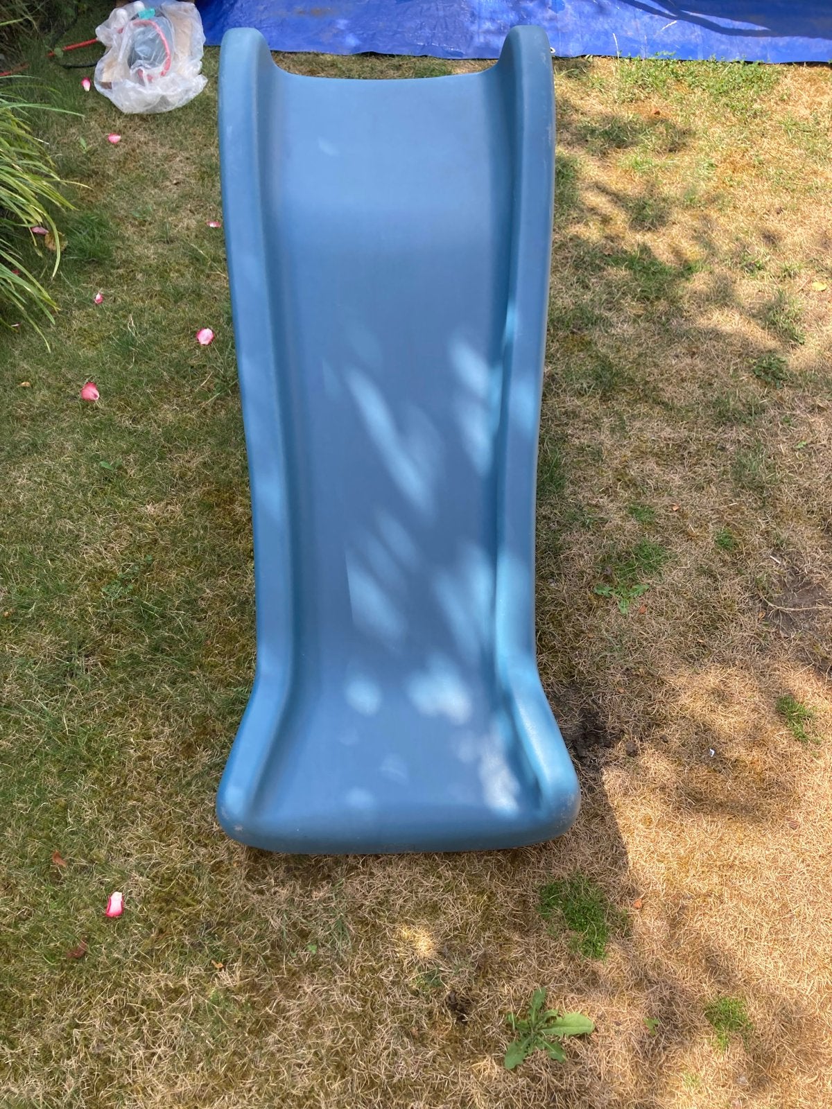 Stevige blauwe glijbaan voor kinderen, Kinderen en Baby's, Speelgoed | Buiten | Speeltoestellen, Ophalen, Gebruikt, Glijbaan
