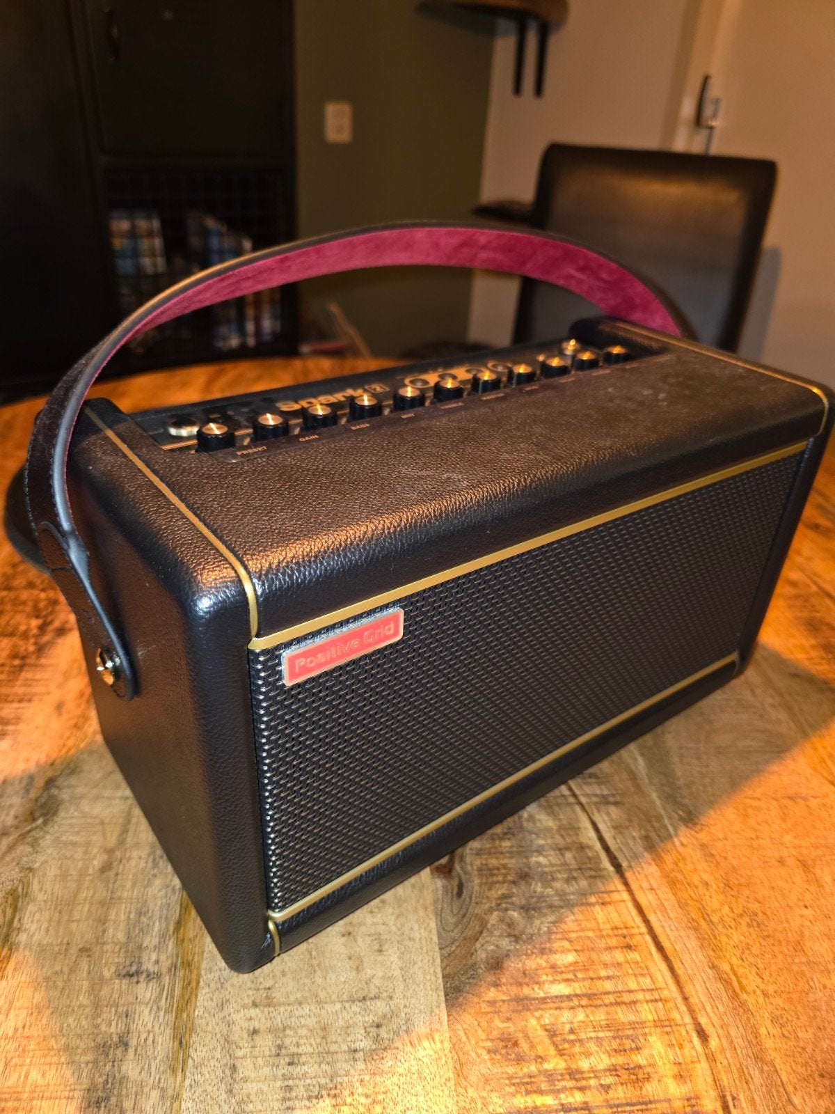 Positive Grid Spark 2 40 Gitaarversterker met Batterij, Ophalen of Verzenden, Zo goed als nieuw, Gitaar, Minder dan 50 watt