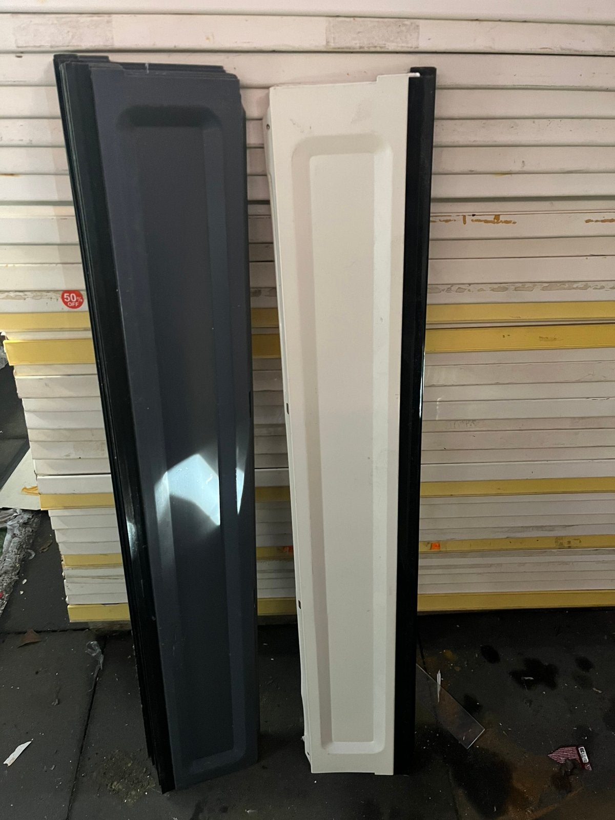 Winkelstelling bodemplint 1000x160 mm, Ophalen of Verzenden, Zo goed als nieuw, Plinten