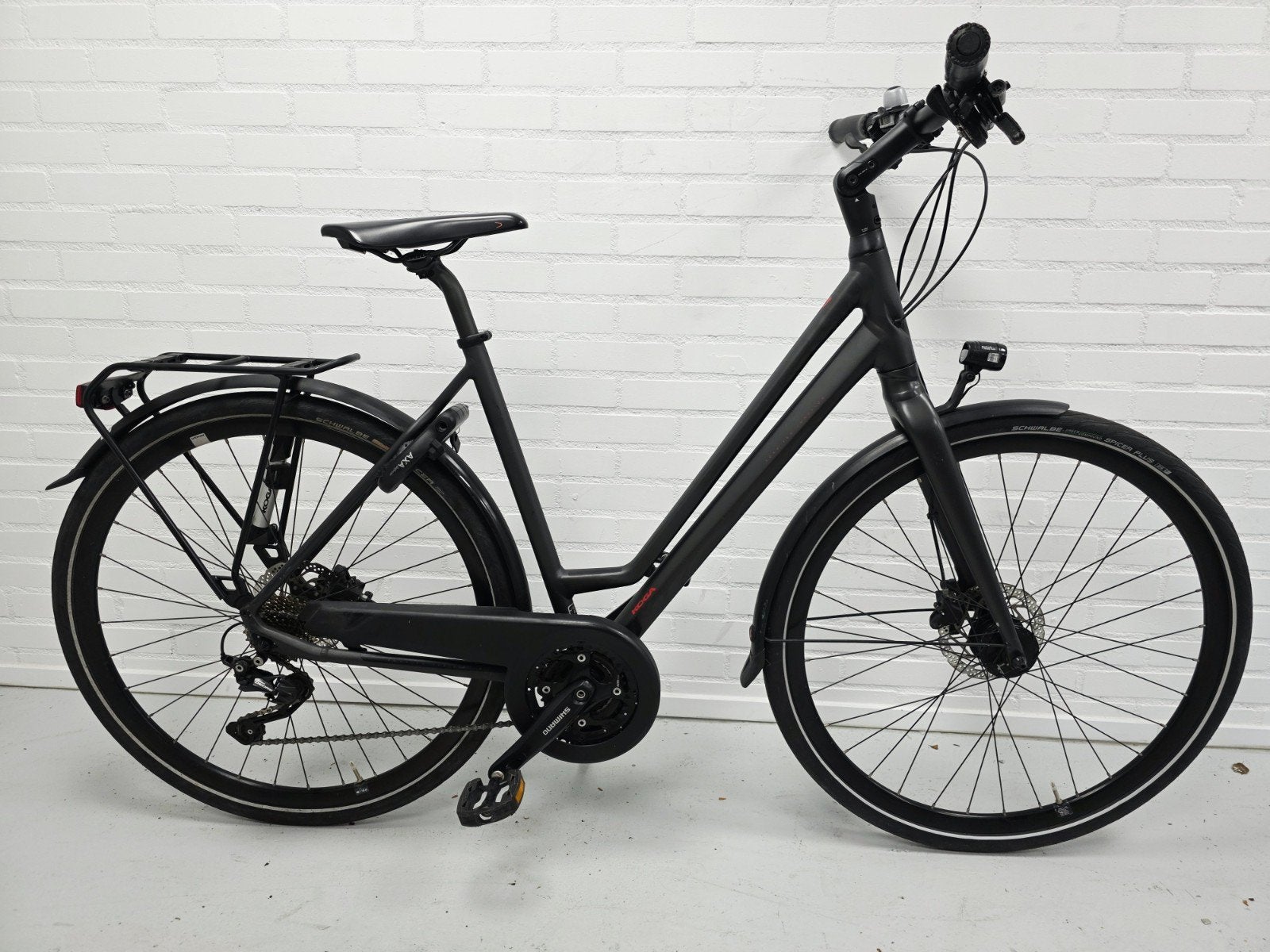 Koga F3 2.1 Disc hybride damesfiets 3x10 SLX rijklaar, 28 inch, Meer dan 20 versnellingen, Schijfrem, Ophalen