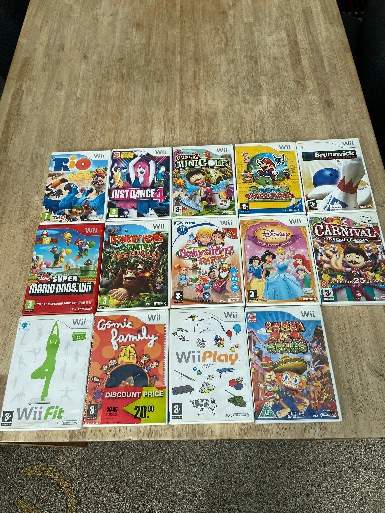 WIJ spellenpakket, Spelcomputers en Games, Avontuur en Actie, Verzenden, 2 spelers, Eén computer