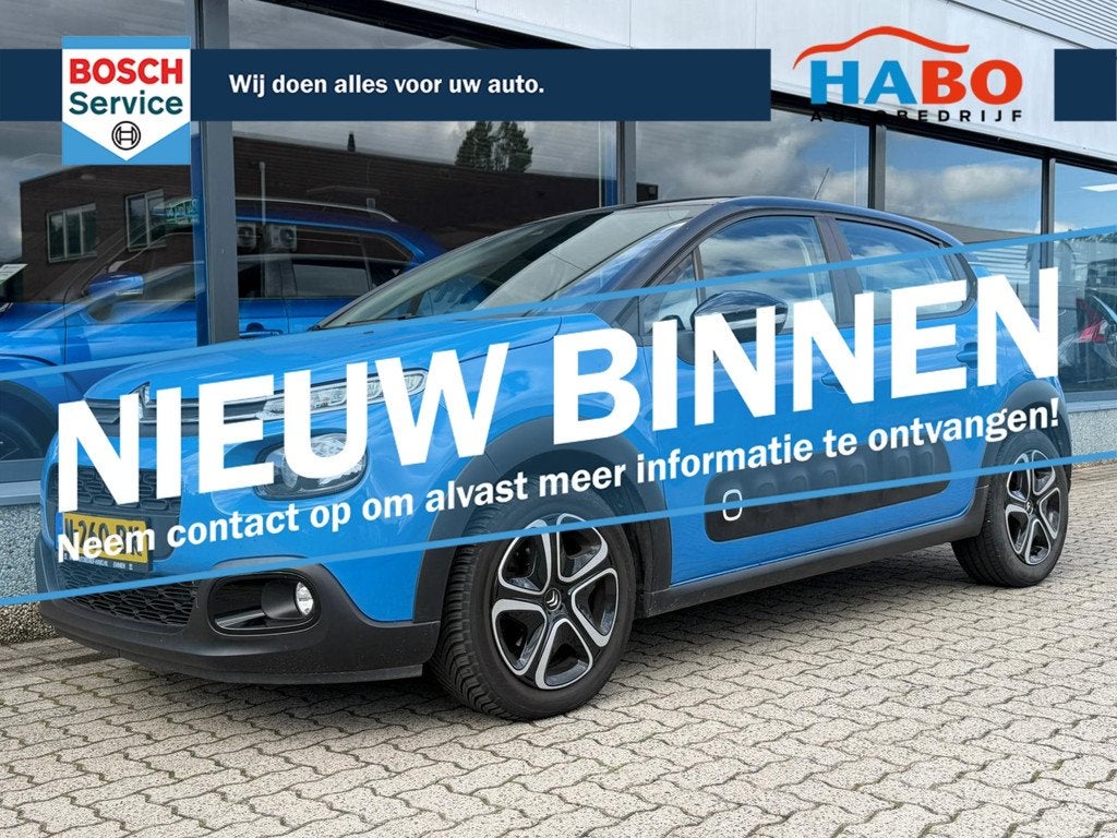 Citroen C3 1.2 PURETECH SHINE 5DRS AUTOMAAT ECC/CRUISE/NAV/R, Auto's, Citroën, Bedrijf, Te koop, C3, ABS, Airbags, Airconditioning