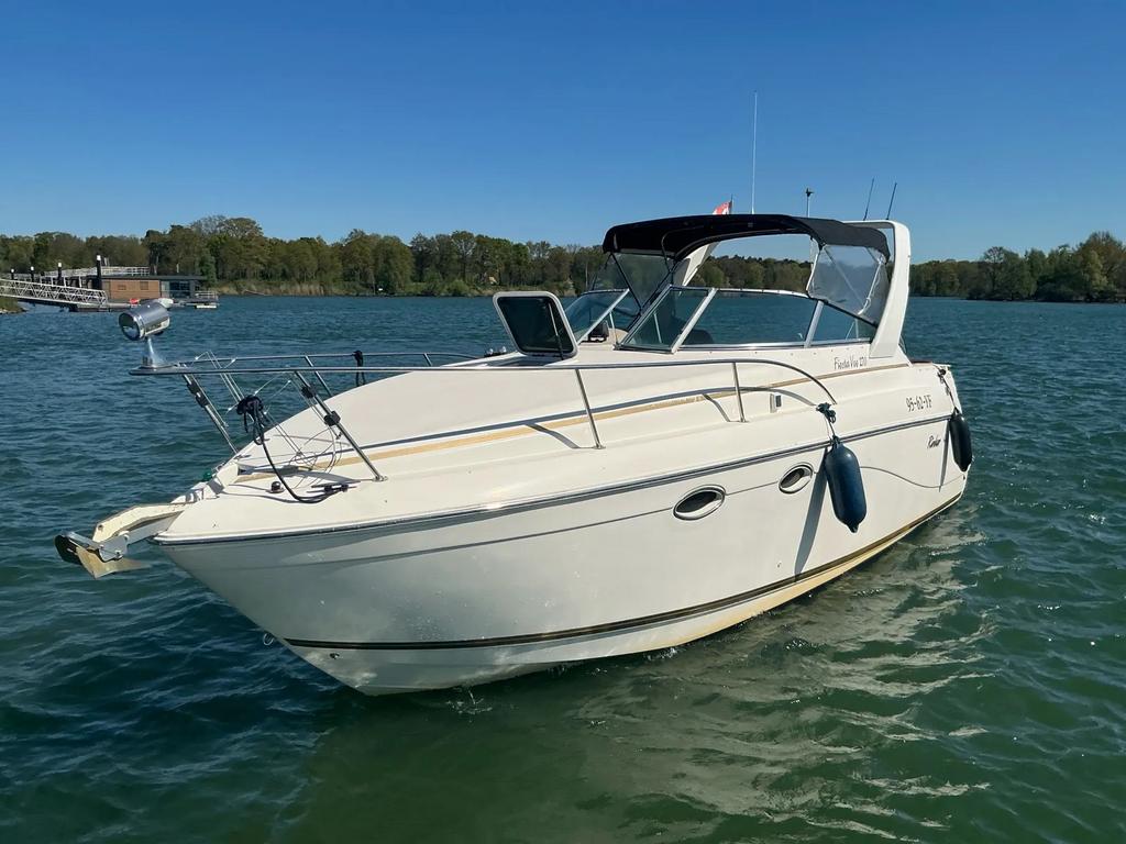 Rinker 27 ft 5.7 MPI *cognac leder nieuw* vaarklaar, Watersport en Boten, Gebruikt, Boegschroef, Polyester, Benzine
