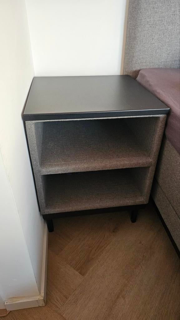 Swiss Sense Lifestyle Cumin nachtkastjes antraciet 2 stuks, Ophalen, Overige materialen, Minder dan 45 cm, 55 tot 70 cm