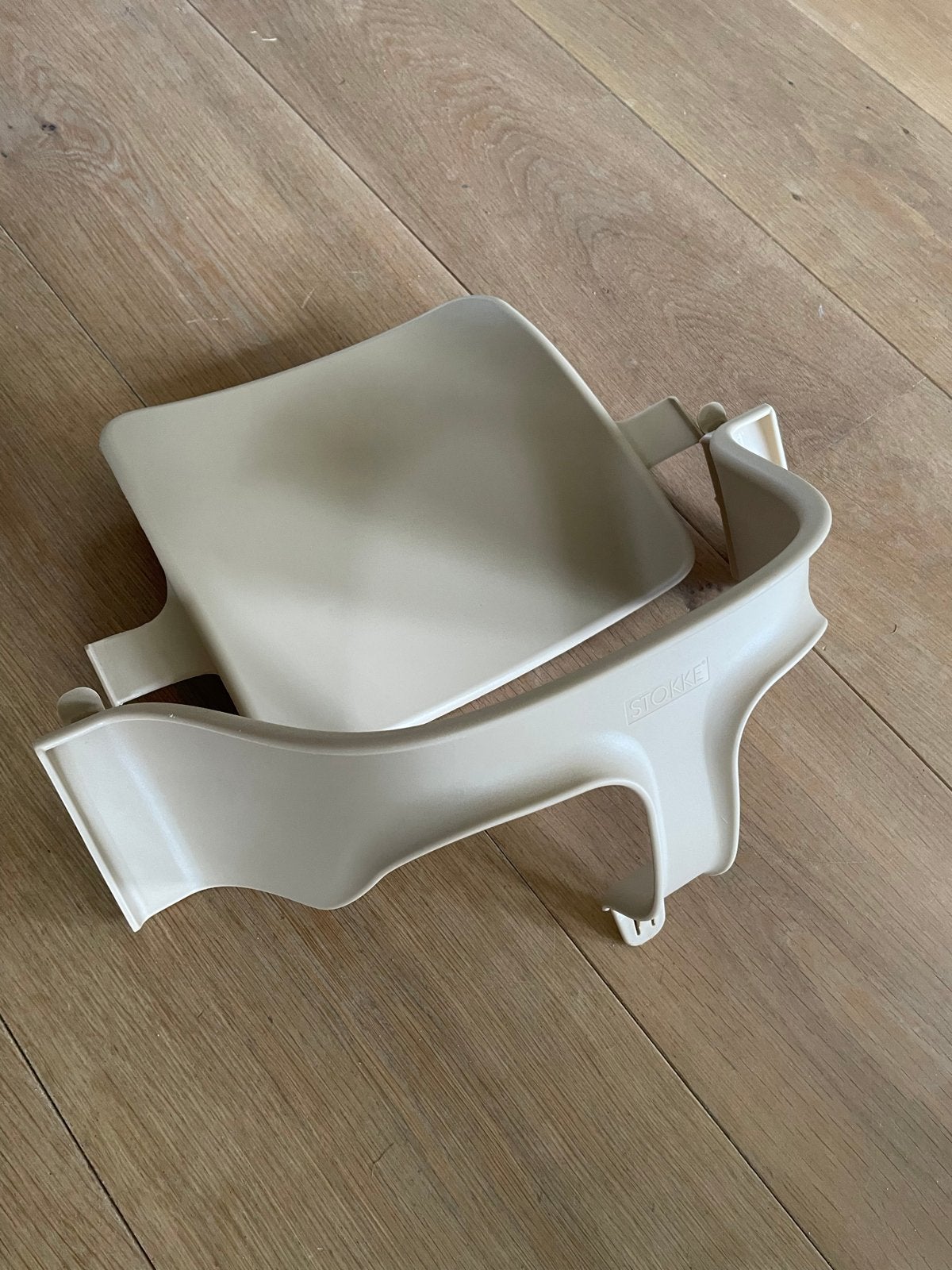 Stokke Tripp Trapp Baby Set 2 (beige) - Zo goed als nieuw, Ophalen, Zo goed als nieuw, Meegroeistoel, Aanschuifbaar