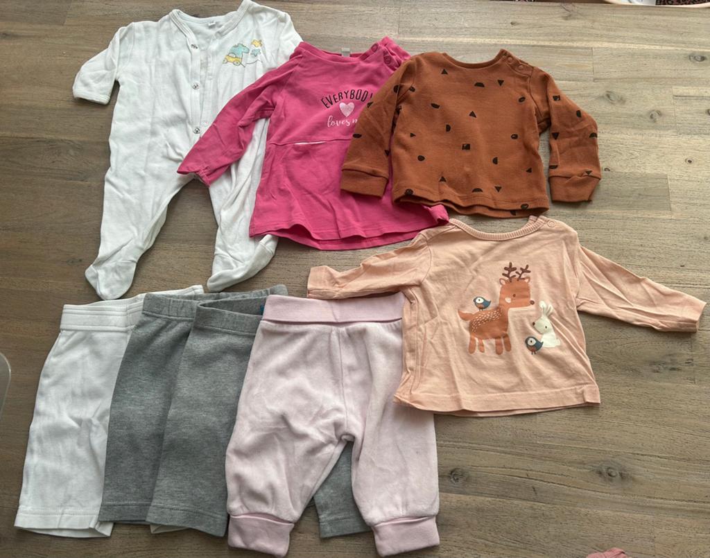 Babykleding pakket maat 56 (8-delig), Verzenden, Gebruikt, Maat 56