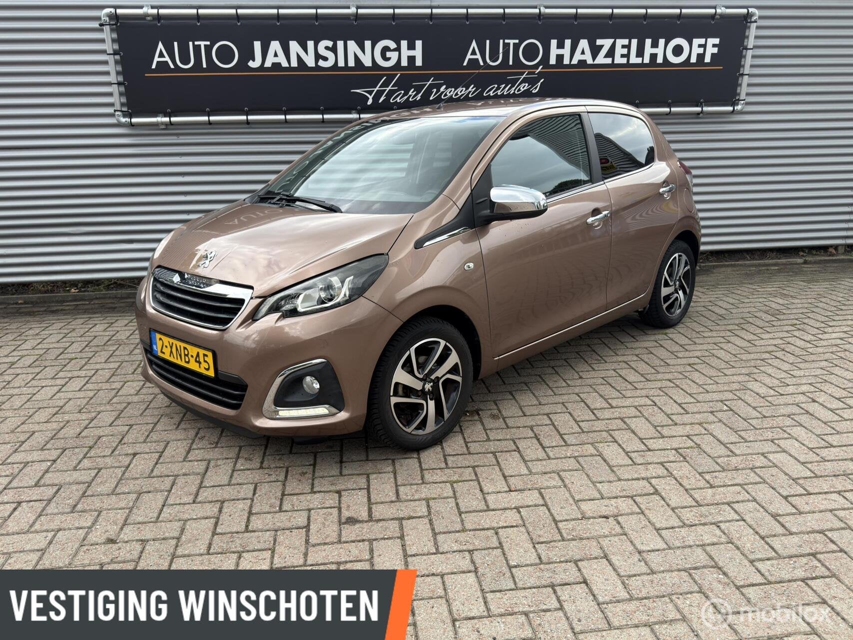 Peugeot 108 1.0 e-VTi Première | Clima | Camera | Bluetooth, Voorwielaandrijving, Euro 5, Stof, Gebruikt