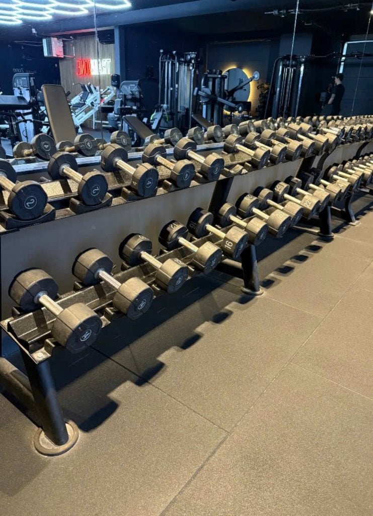 Lmx dumbell set 2 tot 24 kg, Sport en Fitness, Ophalen of Verzenden, Gebruikt, Benen, Dumbbell