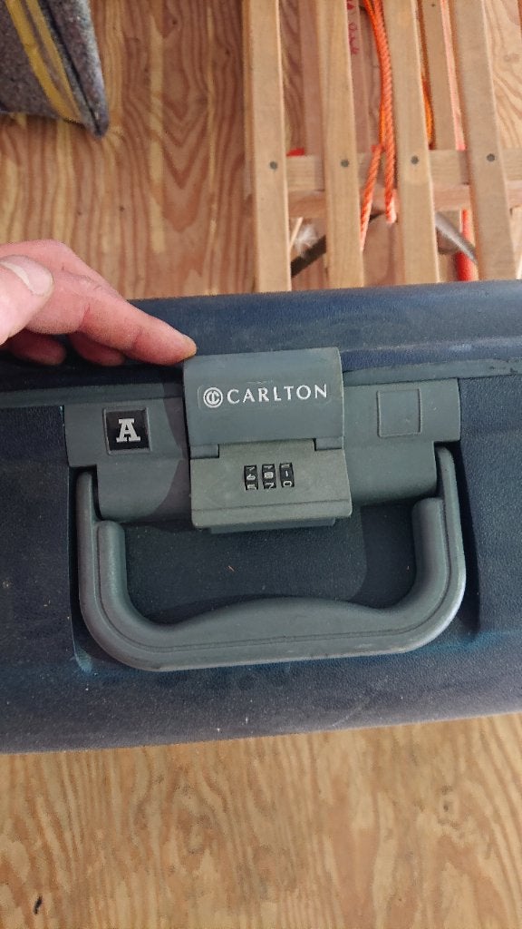 Carlton reiskoffer met cijferslot, Sieraden, Tassen en Uiterlijk, Koffers, Gebruikt, Hard kunststof, 70 cm of meer, 55 cm of meer