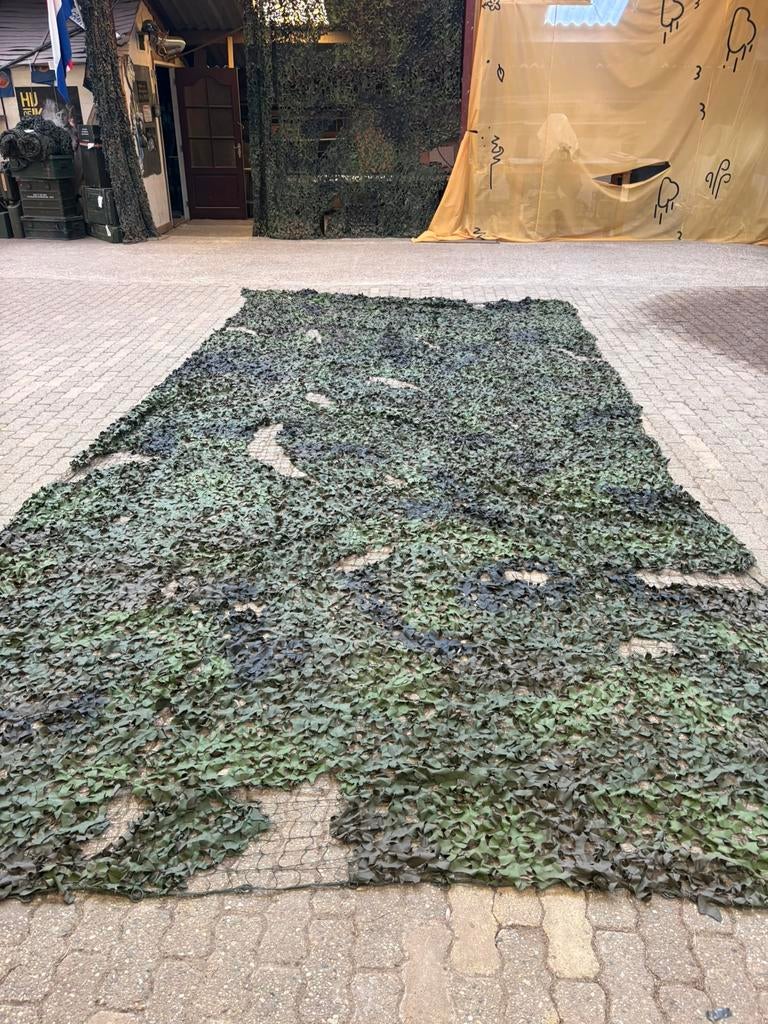Camouflagenet legernet camonet defensie, Ophalen of Verzenden, Landmacht, Nederland