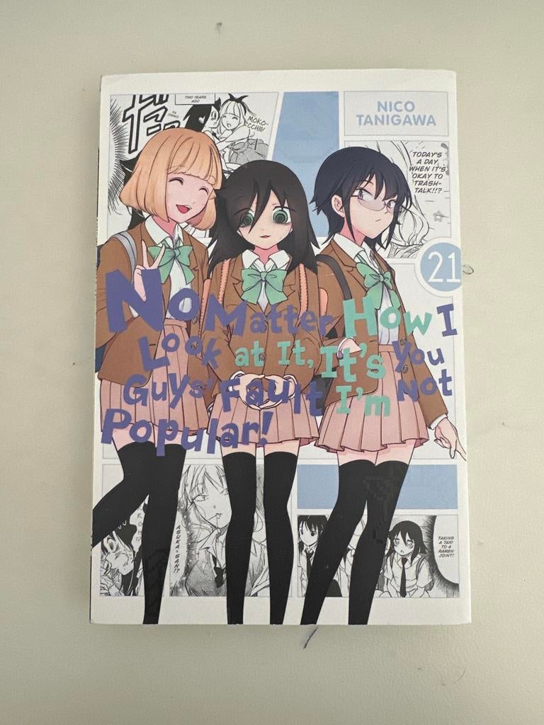 WATAMOTE manga volume 21 engels, Boeken, Strips | Comics, Zo goed als nieuw, Eén comic, Japan (Manga), Ophalen of Verzenden
