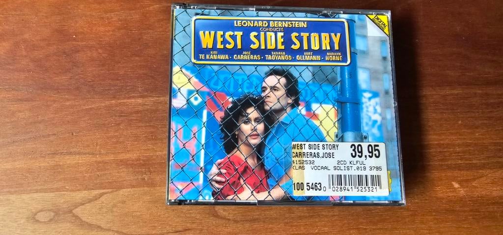 Bernstein West Side Story Te Kanawa Carreras 2-cd, Ophalen of Verzenden, Zo goed als nieuw, Boxset