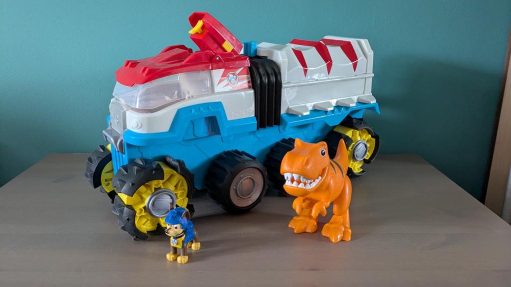 Paw patrol Dino rescue patroller, Ophalen of Verzenden, Zo goed als nieuw, Jongen of Meisje