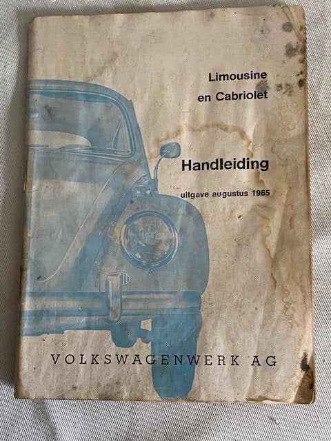Vw handleiding, Verzenden