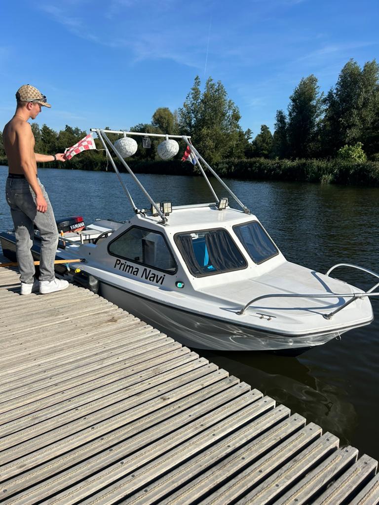 Beekman visboot kajuitboot, Ophalen of Verzenden, Gebruikt, Koffer of Tas
