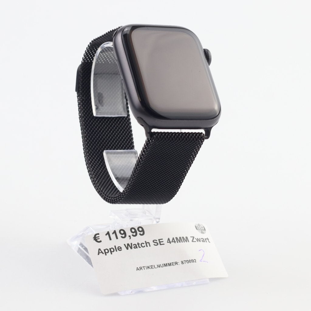 Apple Watch SE 44MM Zwart, Apple, Zo goed als nieuw, Support@apple.com, One Apple Park Way
Cupertino, CA 95014
United States