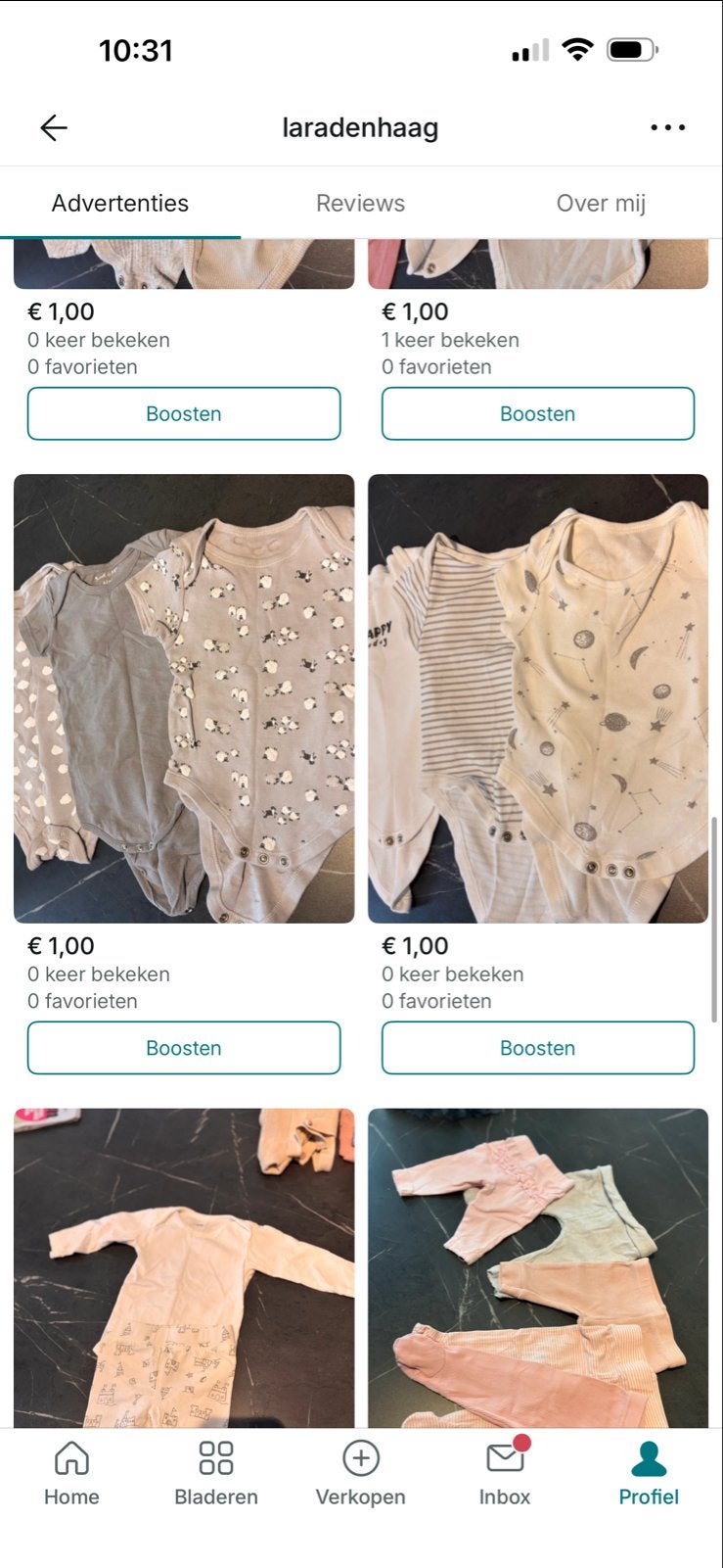 Diverse baby- en dameskleding  vanaf €1, Ophalen of Verzenden, Gebruikt, Meisje