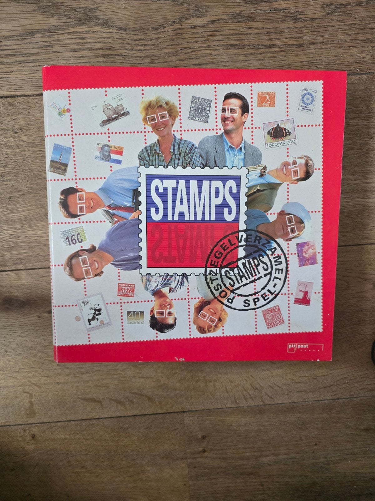 Stamps Postzegel Verzamel Spel - PTT Post, Hobby en Vrije tijd, Gezelschapsspellen | Bordspellen, Een of twee spelers, Ophalen of Verzenden
