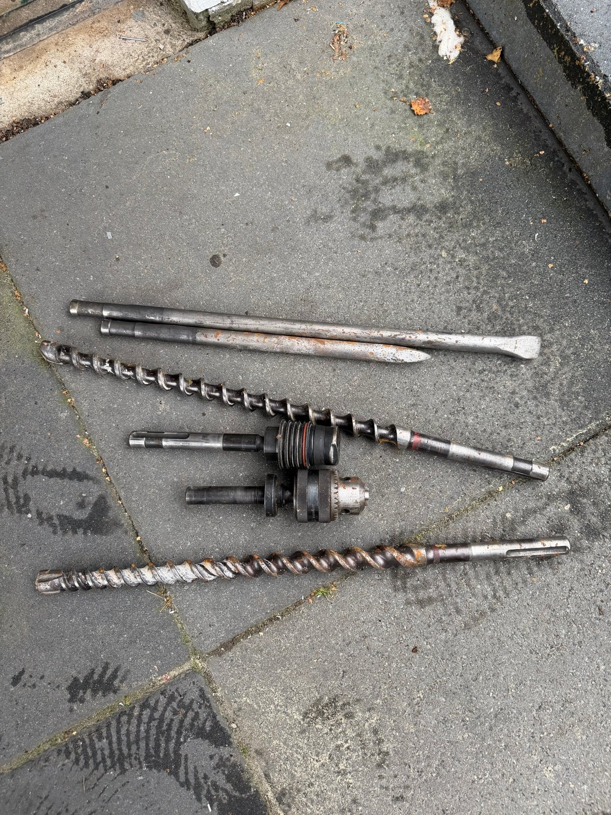 Diverse Hilti boren en boorkop, Ophalen of Verzenden, Gebruikt, Overige typen