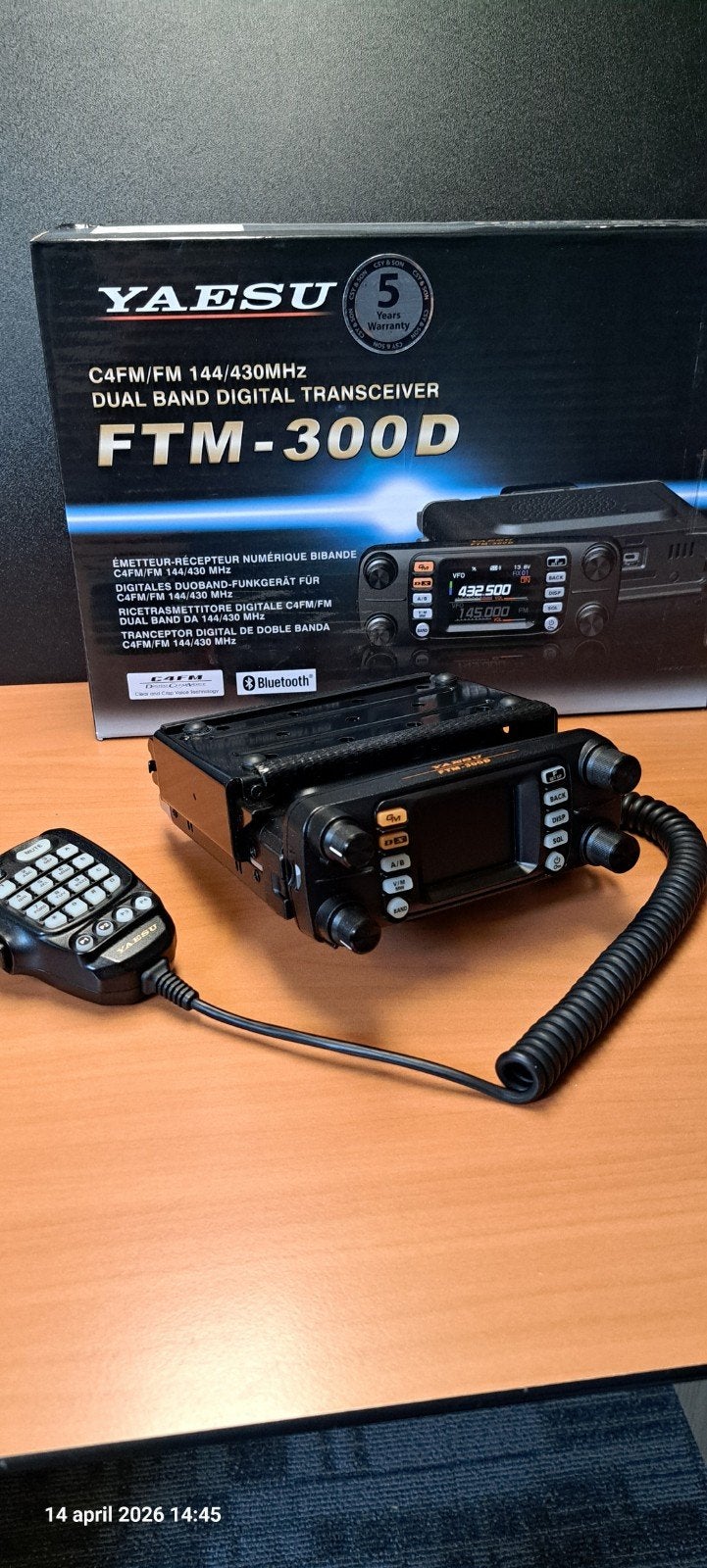 Yeasu FTM 300D, Ophalen, Zo goed als nieuw