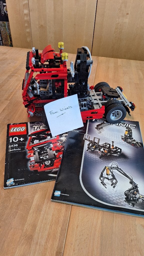 LEGO Technic 8436 Truck, Kinderen en Baby's, Gebruikt, Lego, Inclusief instructies, Ophalen of Verzenden