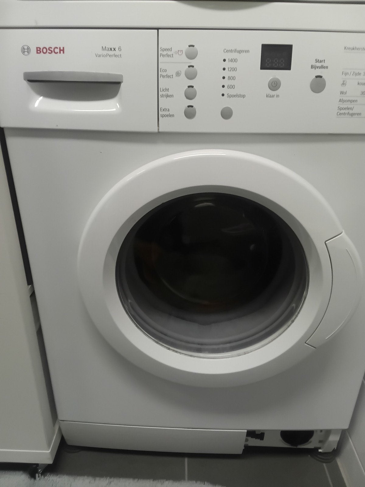 Bosch Maxx6 VarioPerfect, wasmachine., Witgoed en Apparatuur, Wasmachines, Gebruikt, Ophalen of Verzenden, 85 tot 90 cm, 1200 tot 1600 toeren
